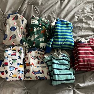 3t/4t Fleece Footy Pajamas